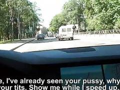 Naughty teen Foxy Di anal fucked in public
