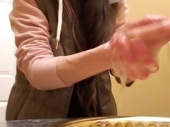 Fingering My Asshole While I Piss At The Thai Restaurant