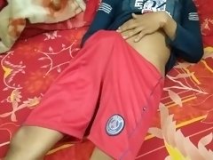 Awesome masturbation by a sexy boy with his big dick