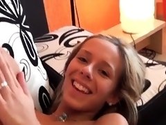 Busty Czech teen having wild sex with her boyfriend in POV