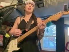 Sexy Guitar Chick