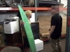 Russian Surfer In The Pawnshop Gives Up His Cherry