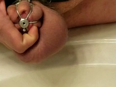 Frustrating session in Permanent Chastity