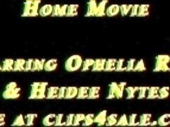 Heidee Nytes & Her husband Pick up Ophelia Rain for spanking and blowjob