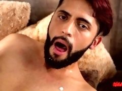 Camilo Fucking His Tight Latino Ass Hard With 9 Inches Dildo Until Prostate Orgasm Cumshot